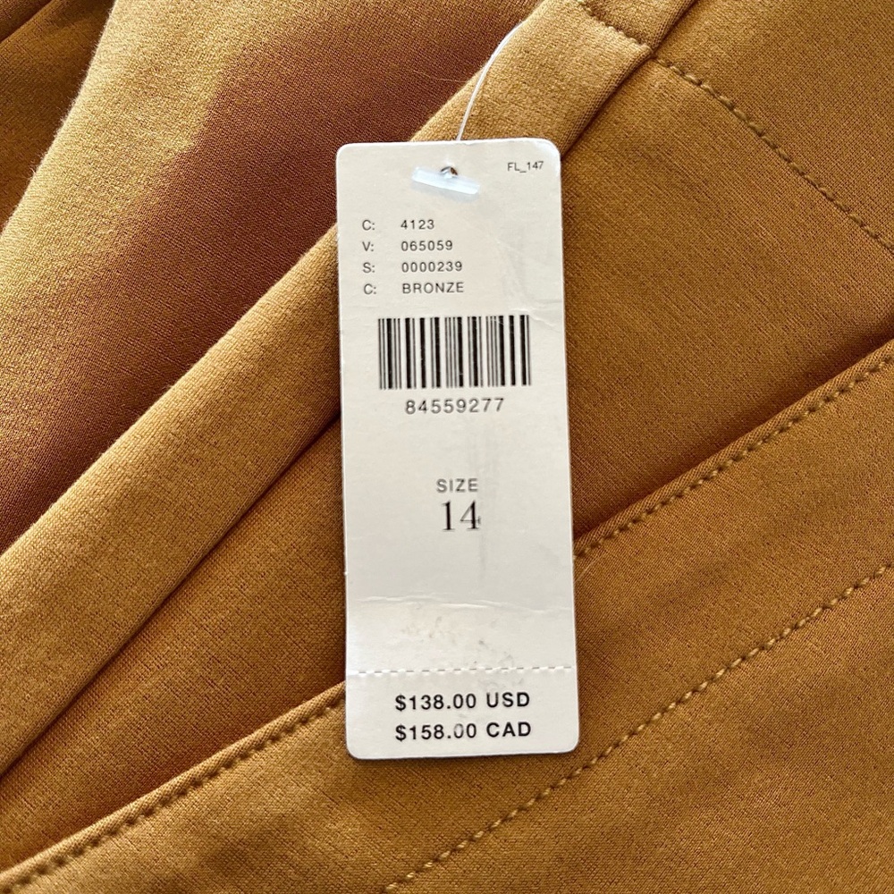 HP🎉 NWT Anthropologie The Naomi Ponte Wide-Leg Flare Pants by Maeve - Picture 2 of 10